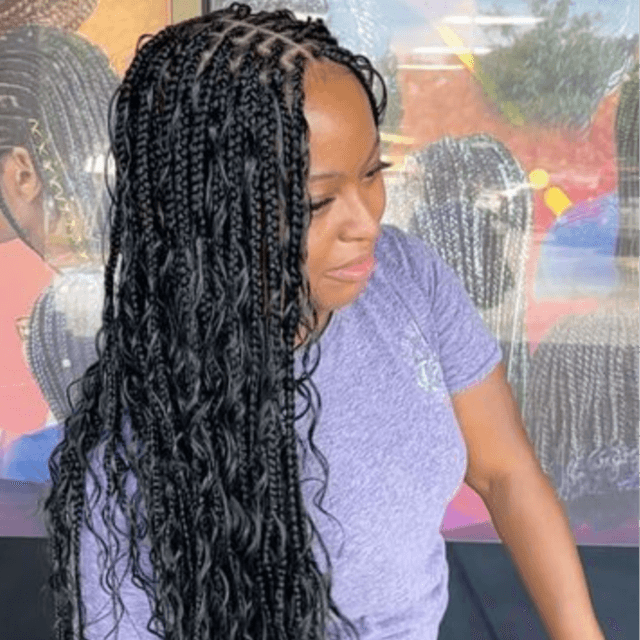 VHB braid lover at Vicky's Hairbraiding in Frederick, MD